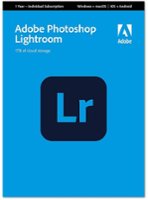Adobe - Photoshop Lightroom (1 Year Subscription) - Mac OS, Windows - Front_Zoom