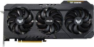 ASUS - NVIDIA GeForce RTX 3060 V2 TUF Gaming 12GB GDDR6 PCI Express 4.0 Graphics Card - Black - Front_Zoom