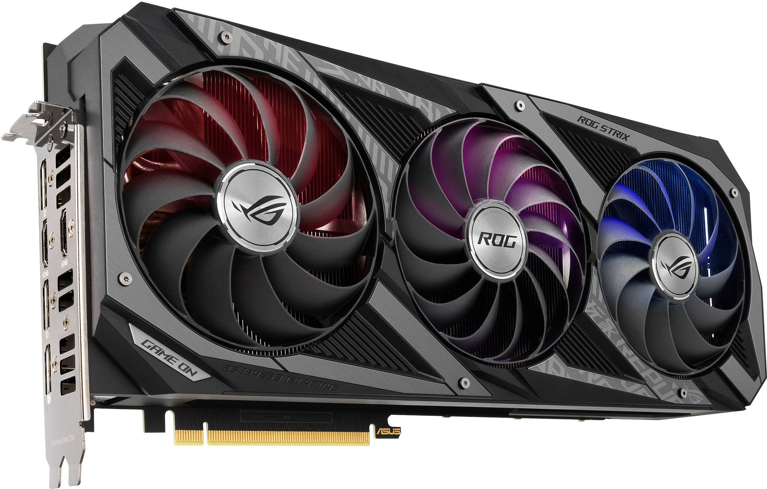 Best Buy: ASUS NVIDIA GeForce RTX 3070 V2 ROG Strix 8GB GDDR6 PCI