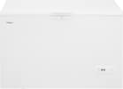Front. Whirlpool - 16 Cu. Ft. Chest Freezer with Basket - White.