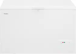Whirlpool - 16 Cu. Ft. Chest Convertible Freezer/Refrigerator with 3 Storage Levels - White - Front_Zoom