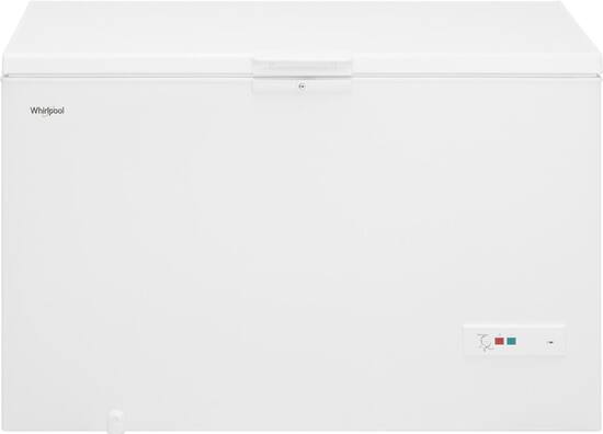 Low profile chest top freezer