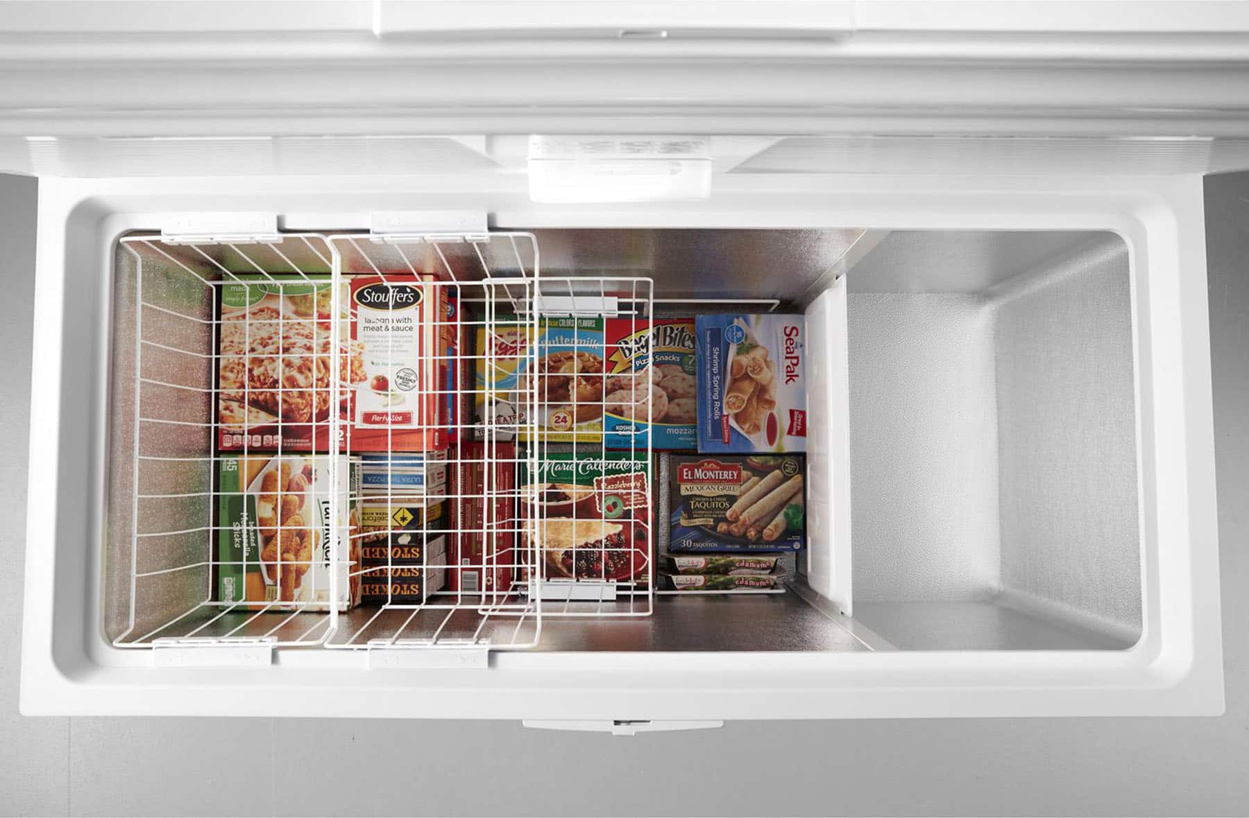 Alt View 14. Whirlpool - 16 Cu. Ft. Chest Freezer with Basket - White.