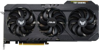ASUS - NVIDIA GeForce RTX 3060 Ti V2 TUF 8GB GDDR6 PCI Express 4.0 Graphics Card - Front_Zoom