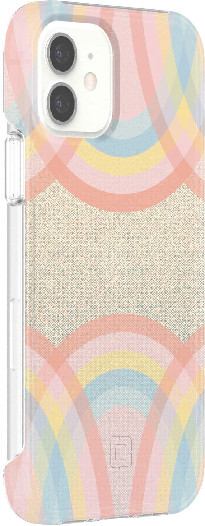 Left View: Incipio - Design iPhone Case for 12/12 Pro - Rainbow