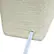 Alt View 15. Simple Designs - Petite Faux Stone Table Lamp with Fabric Shade - Off White base/White shade.