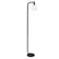 Alt View 13. Simple Designs - Modern Iron Lantern Floor Lamp with Glass Shade - Black.