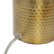 Alt View 18. Simple Designs - Hammered Metal Organizer Table Lamp with USB charging port and Fabric Shade - Gold base/White shade.