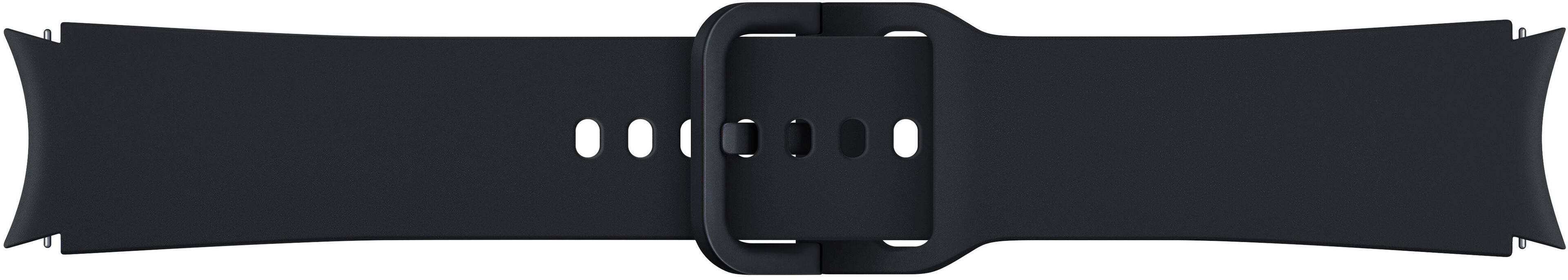 Alt View 12. Samsung - Sports Watch Band for Galaxy Watch4, Galaxy Watch4 Classic, Galaxy Watch5 and Galaxy Watch5 Pro M/L - Black.