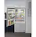 Alt View 24. GE - ® ENERGY STAR® 17.7 Cu. Ft. Bottom-Freezer Refrigerator - Stainless Steel.