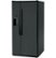 Left Zoom. GE - 23.2 Cu. Ft. Side-by-Side Refrigerator with External Ice & Water Dispenser - High gloss black.