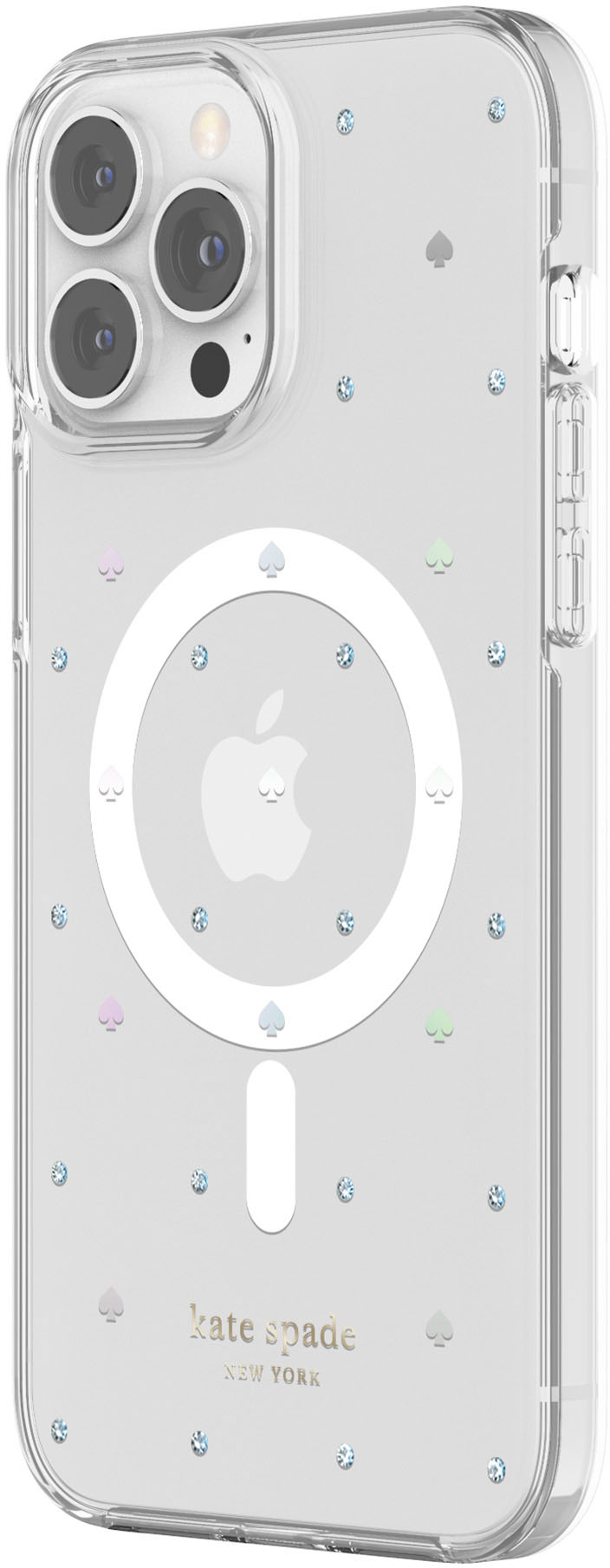 Best Buy: kate spade new york Protective Hardshell MagSafe Case for iPhone  13/12 Pro Max PinDot KSIPH-207-SPDIR