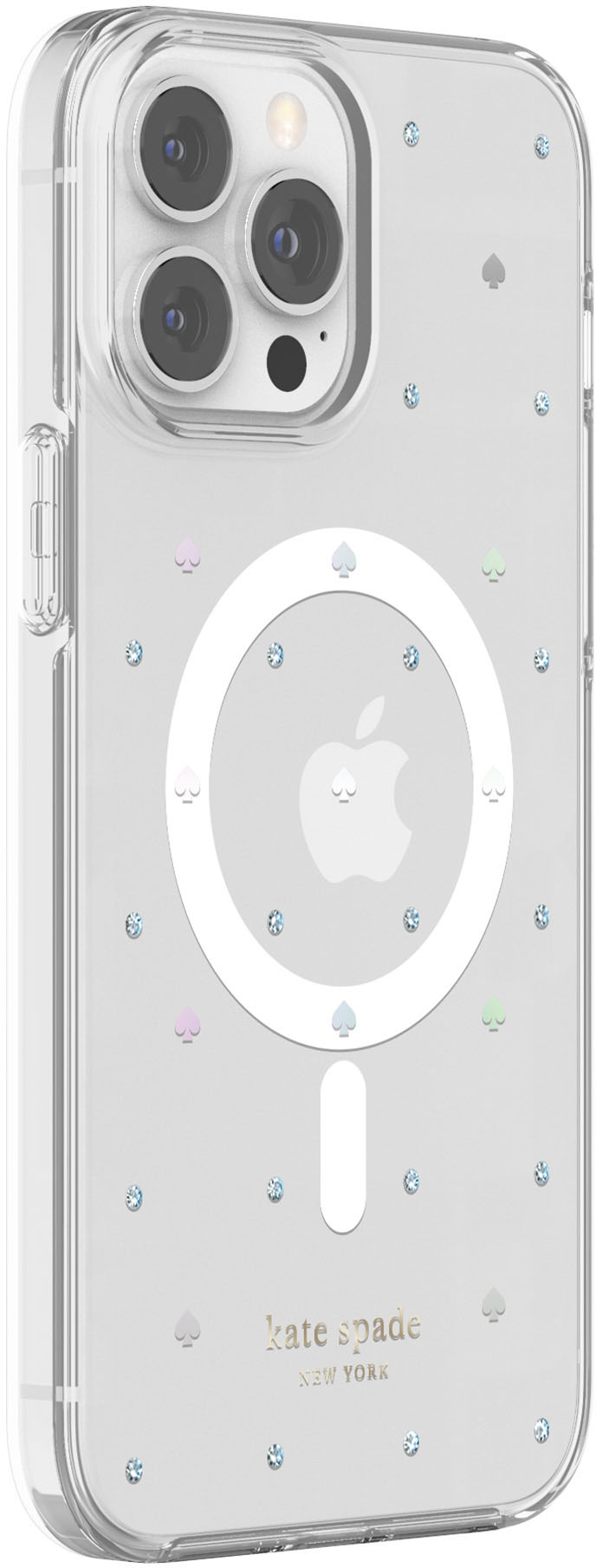Best Buy: kate spade new york Protective Hardshell MagSafe Case for iPhone  13/12 Pro Max PinDot KSIPH-207-SPDIR