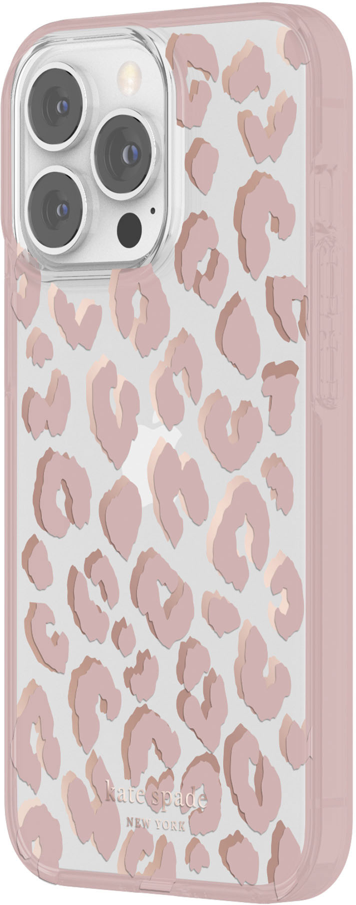Best Buy: kate spade new york Protective Hardshell Case for iPhone 13 Pro  Leopard Pink KSIPH-208-CTLP