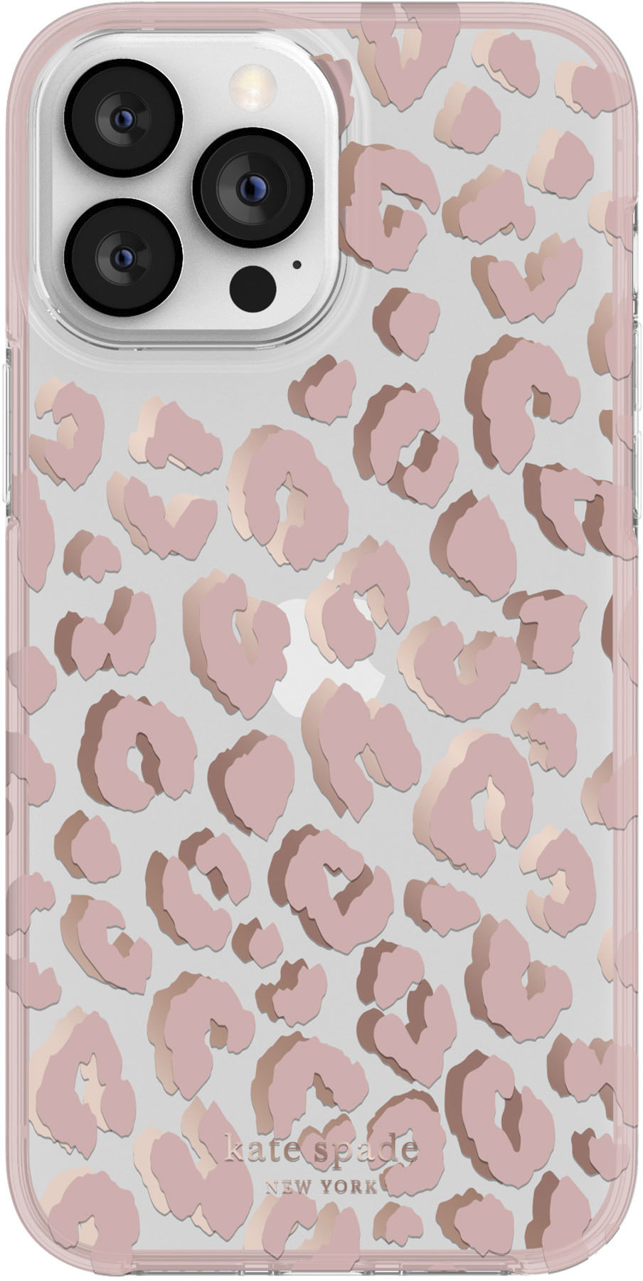 kate spade new york - Protective Hardshell Case for iPhone 13/12 Pro Max -  Leopard Pink