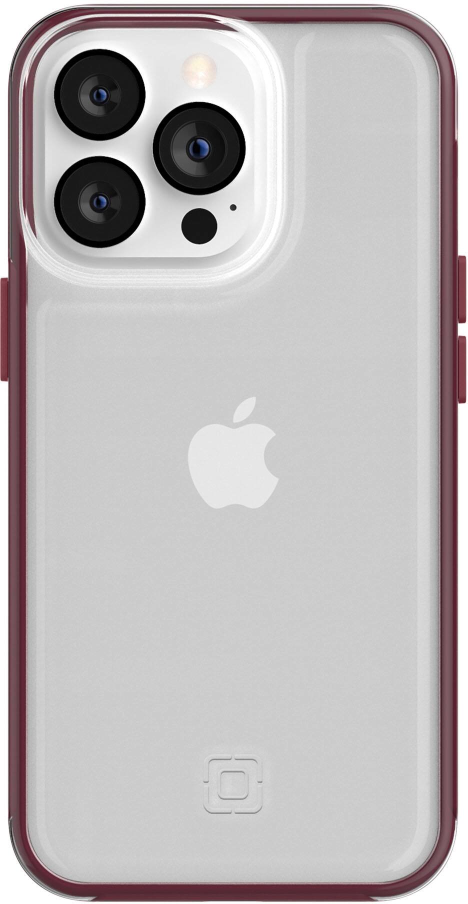 Alt View 1. Incipio - Organicore Clear Case for iPhone 13 Pro - Berry Rosewood.