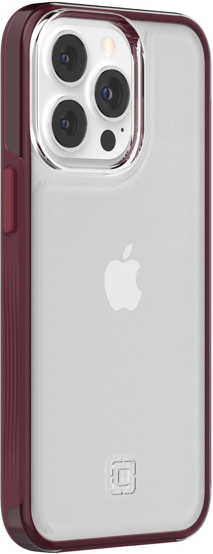 Left. Incipio - Organicore Clear Case for iPhone 13 Pro - Berry Rosewood.