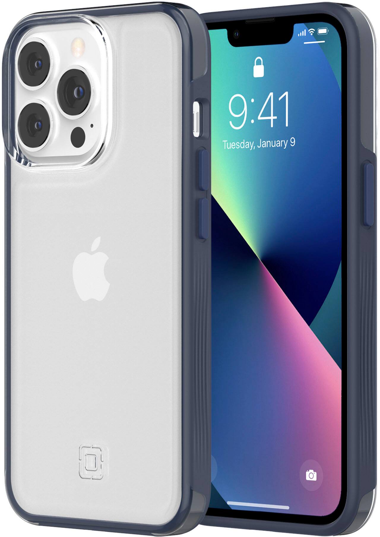 Alt View 11. Incipio - Organicore Clear Case for iPhone 13 Pro - Ocean Blue.