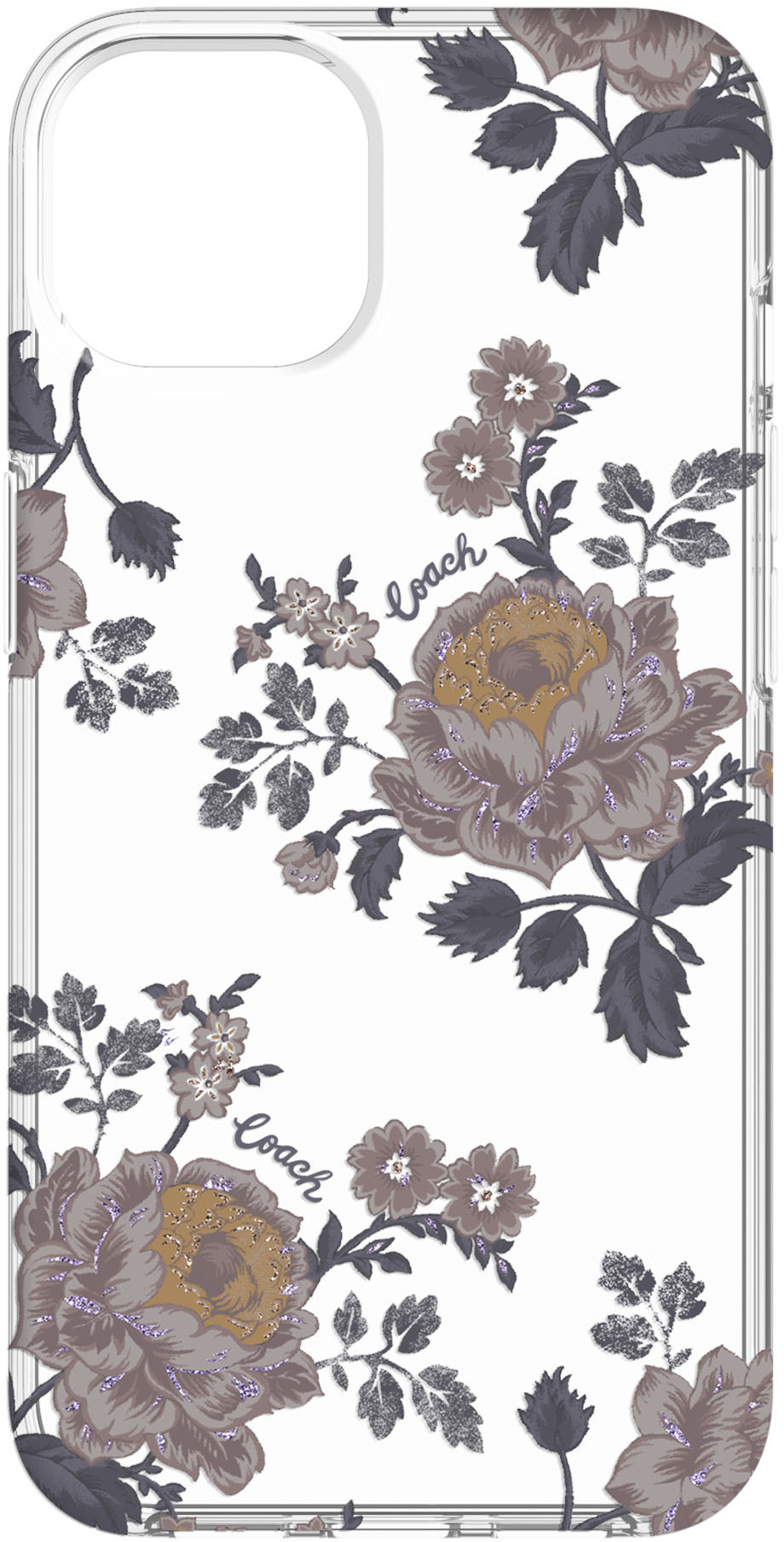 Iphone Tough Premium LV Pressed Flower Pastel Floral Case for