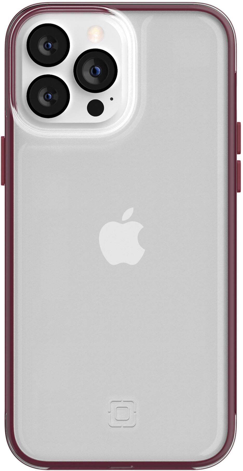Alt View 1. Incipio - Organicore Clear Case for iPhone 13 Pro Max - Berry Rosewood.