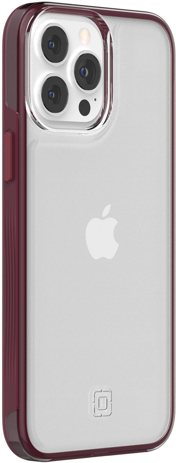 Left. Incipio - Organicore Clear Case for iPhone 13 Pro Max - Berry Rosewood.