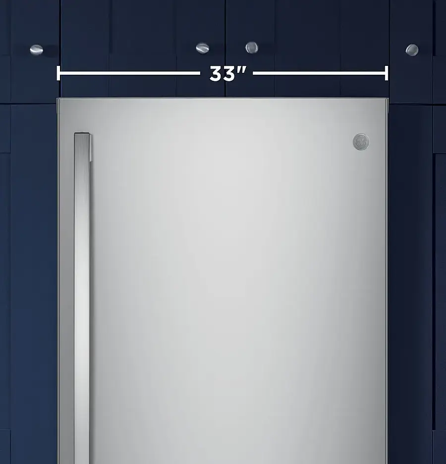 Alt View 15. GE - 24.8 Cu. Ft. Bottom-Freezer Refrigerator - Stainless Steel.