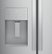 Alt View Zoom 14. GE - 23.6 Cu. Ft. French Door Refrigerator - Fingerprint resistant stainless steel.