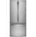 Front Zoom. GE - 20.8 Cu. Ft. French Door Refrigerator - Fingerprint resistant rtainless steel.
