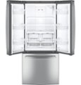 Alt View Zoom 12. GE - 20.8 Cu. Ft. French Door Refrigerator - Fingerprint resistant rtainless steel.