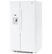 Left Zoom. GE - 25.3 Cu. Ft. Side-by-Side Refrigerator with External Ice & Water Dispenser - High gloss white.
