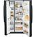 Alt View 11. GE - 23.0 Cu. Ft. Side-by-Side Refrigerator with External Ice & Water Dispenser - High Gloss Black.