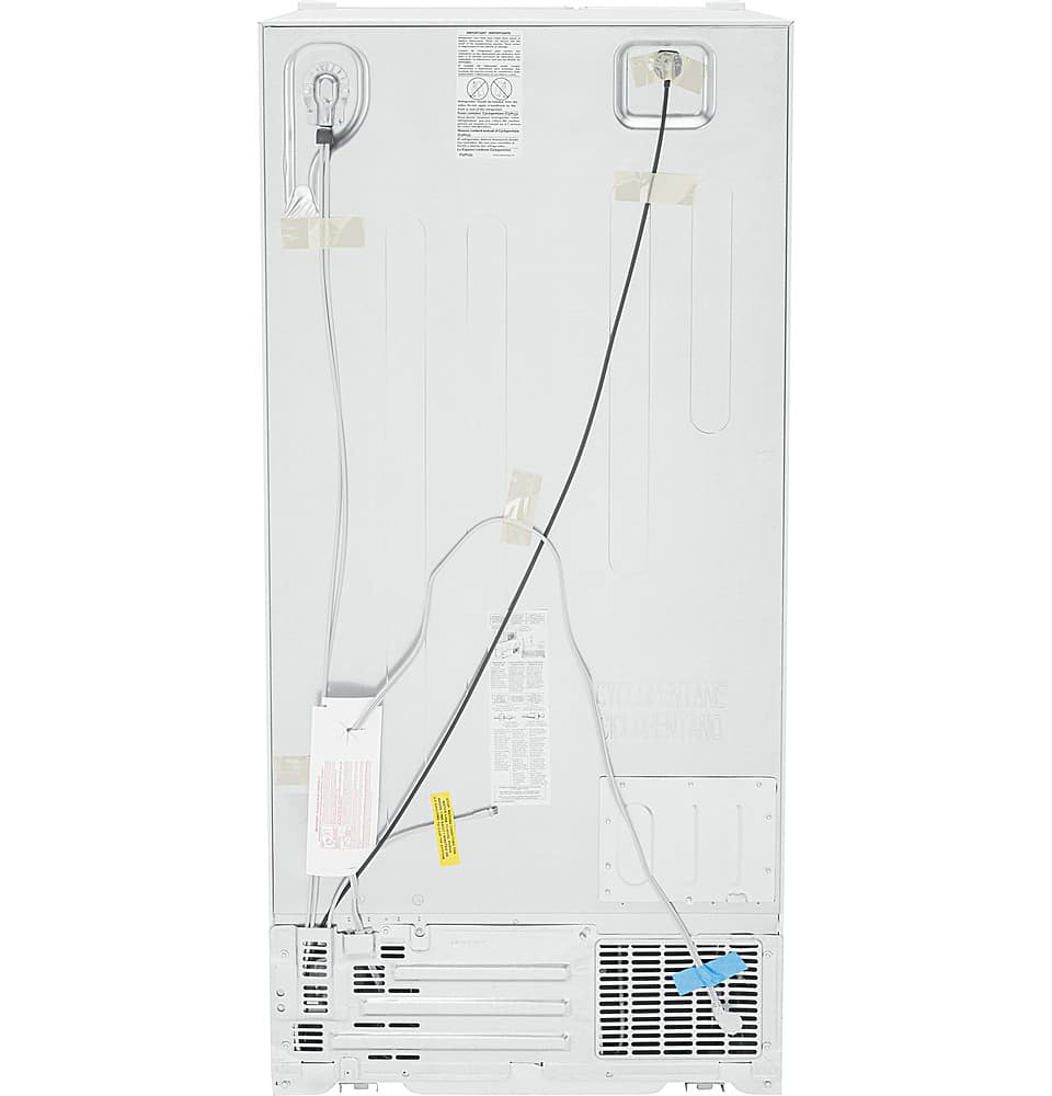 GE 23.0 Cu. Ft. Side-by-Side Refrigerator with External Ice  - Best Buy