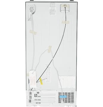 GE 33 in. Wide 23.0 Cu. Ft. Side by Side Refrigerator with GE 33 in. Wide 23.0 Cu. Ft. Side by Side Refrigerator with