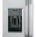 Alt View 14. GE - 23.0 Cu. Ft. Side-by-Side Refrigerator with External Ice & Water Dispenser - Stainless Steel.