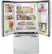 Alt View 11. GE - 18.6 Cu. Ft. French Door Counter-Depth Refrigerator - Stainless Steel.