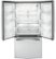 Alt View Zoom 12. GE - 18.6 Cu. Ft. French Door Counter-Depth Refrigerator - Fingerprint resistant stainless steel.