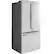 Alt View 13. GE - 18.6 Cu. Ft. French Door Counter-Depth Refrigerator - Stainless Steel.