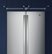Alt View Zoom 19. GE - 18.6 Cu. Ft. French Door Counter-Depth Refrigerator - Fingerprint resistant stainless steel.