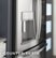 Alt View Zoom 21. GE - 17.5 Cu. Ft. French Door Counter-Depth Regrigerator - Fingerprint resistant stainless steel.