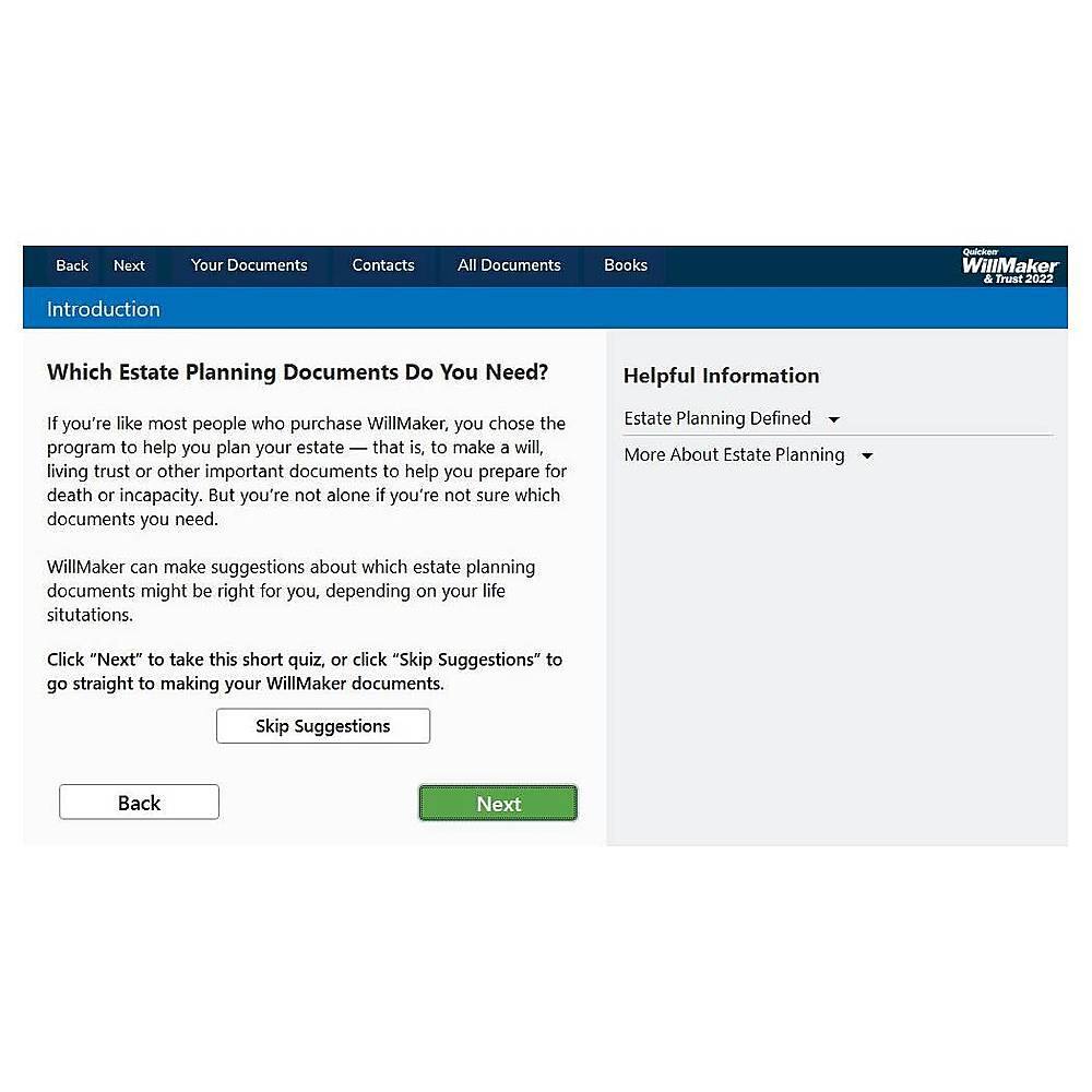 Customer Reviews Individual Software Quicken WillMaker & Trust 2022