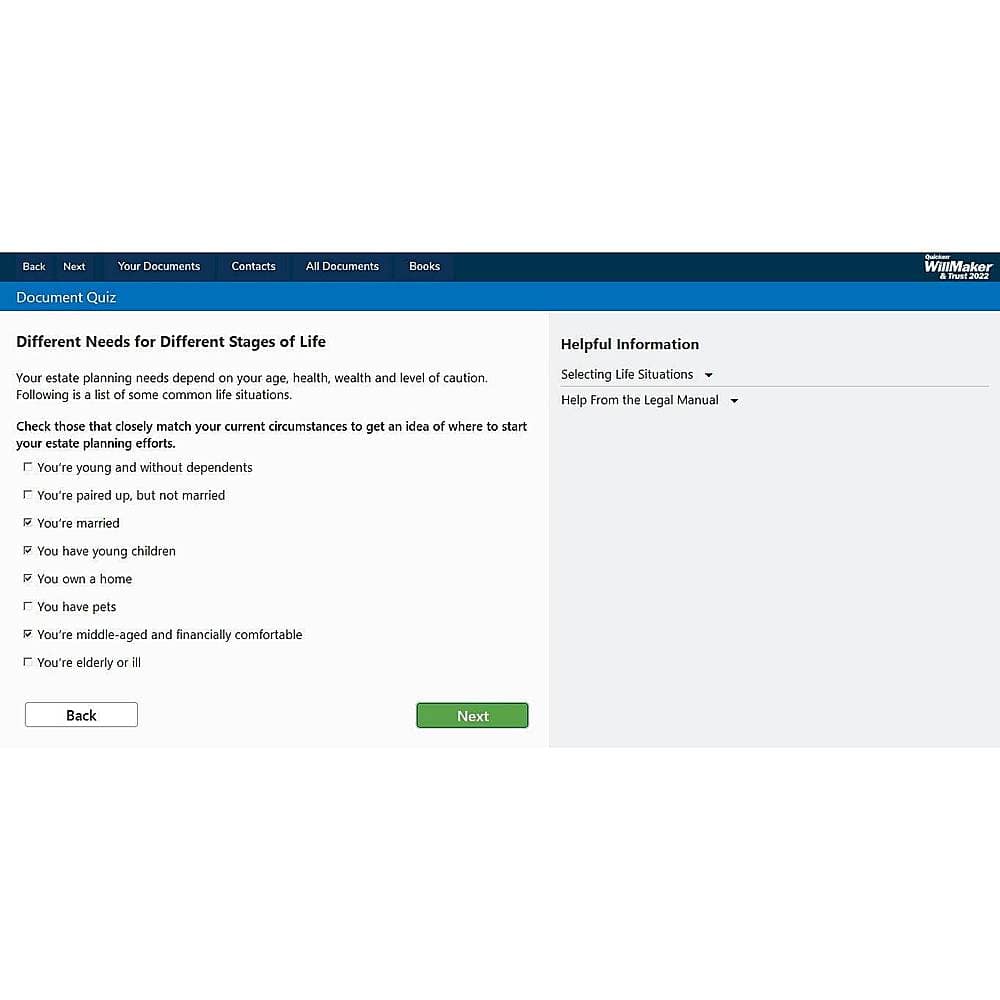 Customer Reviews Individual Software Quicken WillMaker & Trust 2022