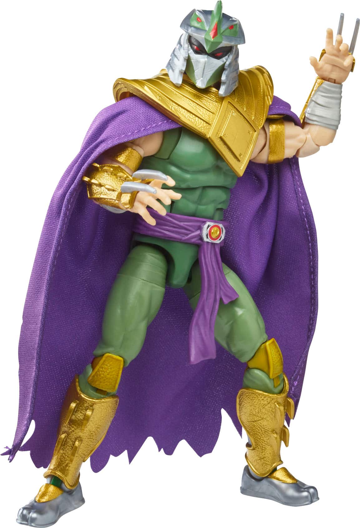 Front. Power Rangers - X Teenage Mutant Ninja Turtles Lightning Collection Morphed Shredder.