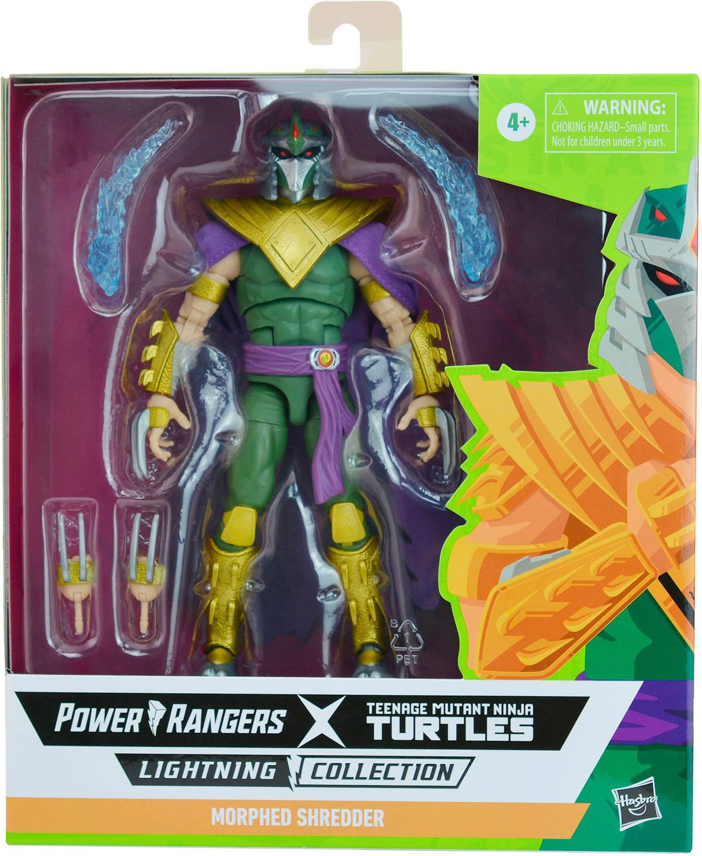 Alt View 11. Power Rangers - X Teenage Mutant Ninja Turtles Lightning Collection Morphed Shredder.