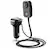 Alt View 13. Rexing - AUX2 Mini Bluetooth Receiver with Dual USB Enhanced Bass and Voice Control - Black.