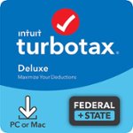 Front Zoom. TurboTax - Deluxe 2021 Federal + E-File & State - Windows, Mac OS [Digital].