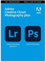 Adobe - Creative Cloud Photography Plan 1TB (1-Year Subscription) - Mac OS, Windows [Digital] - Front_Zoom