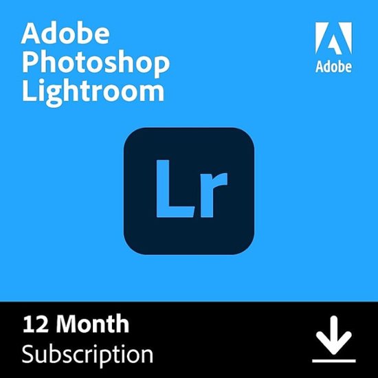 Front Zoom. Adobe - Photoshop Lightroom (1 Year Subscription) [Digital].