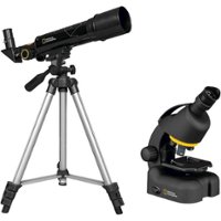 National Geographic - 50mm Refractor Telescope and Microscope Set - Angle_Zoom