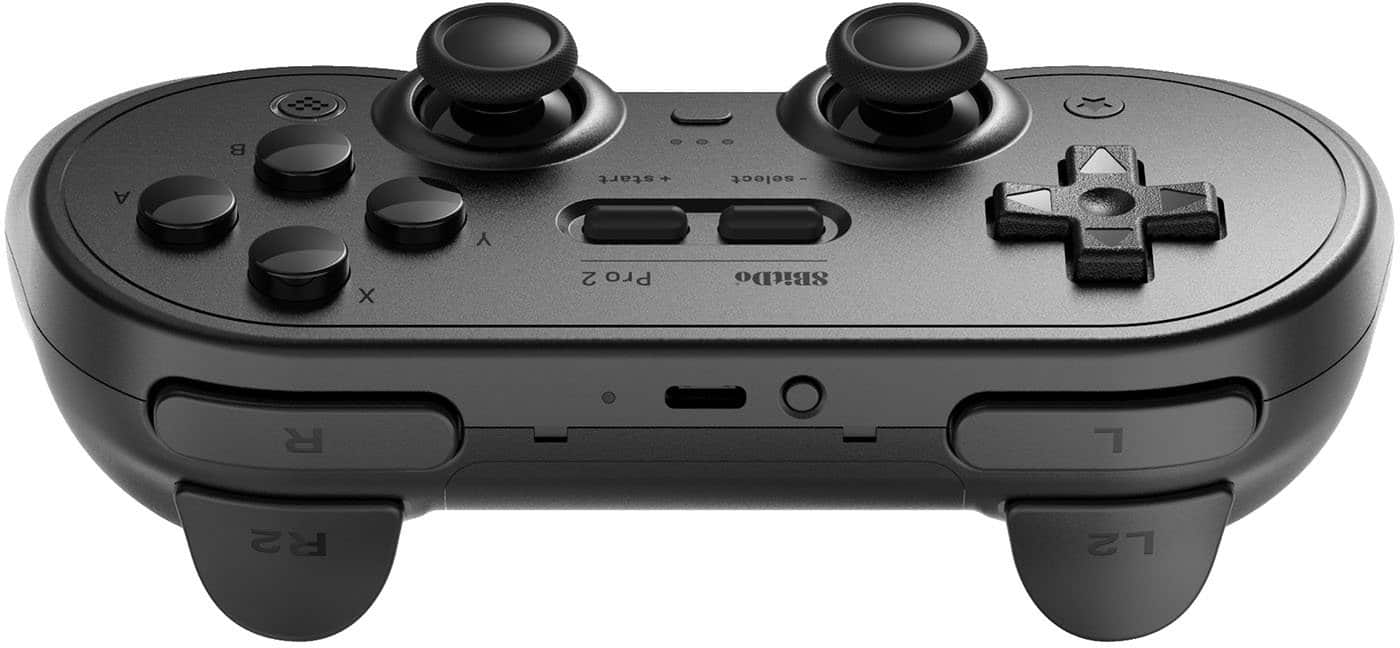 Alt View 15. 8BitDo - Pro 2 Bluetooth Gamepad - Black.