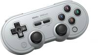 8BitDo - SN30 Pro Bluetooth Gamepad - Gray - Front_Zoom
